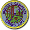 1977 Spring Camporee Patch