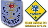 Troop 21 Neckerchief Patch