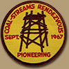 1967 Coal Streams Rendezvous Patch